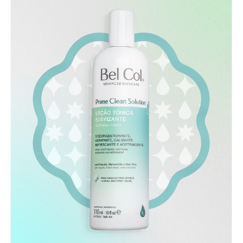 Prime Clean Solution Loção Tonica Suavizante 310ml
